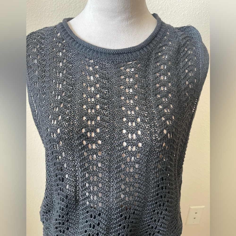 Anthropologie Solitaire Black Knit Top and Maxi Skirt Set - Picture 3 of 7